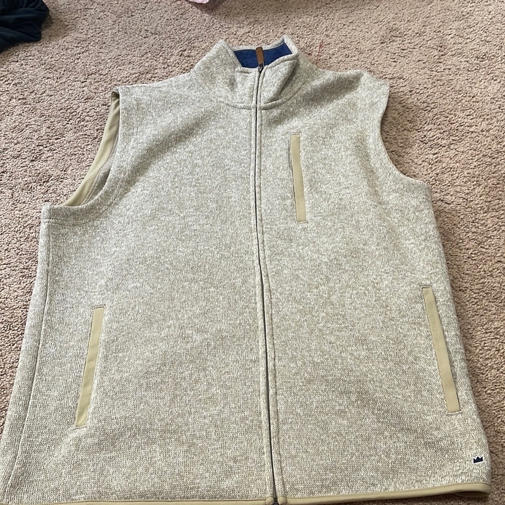Tan Crown & Ivy Vest